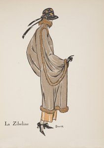 The Sable, from a Collection of Fashion Plates by David
